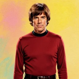 : ZACHARY QUINTO SPOCK fanart + 70s SPRAY PAINT TEXTURE + art by J.C. LEYENDECKER + 4K UHD IMAGE + STUNNING QUALITY + CRAYON TEXTURE