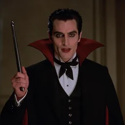 a still of tommy wiseau as dracula in'bran stoker's dracula ( 1 9 9 2 ), 4 k, film footage, screencap
