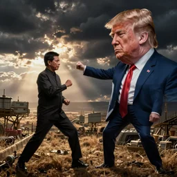 jokowi fistfighting donald trump