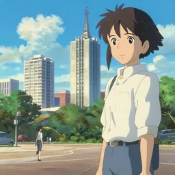 beautiful anime Curitiba by makoto shinkai