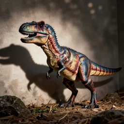 velociraptor photographed by Annie Leibovitz