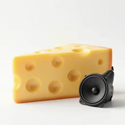 speakers inspired by swiss cheese