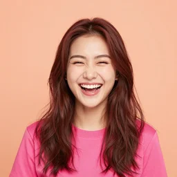 solid color of happiness