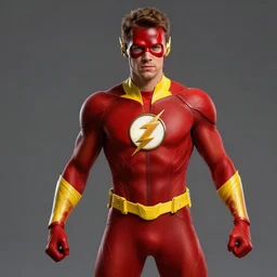 ezra miller as jay garrick flash, 4 k, art station concept art, highly detailed, stable diffusion, realistic