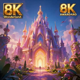 wonderland, highly detailed, 8 k, hdr, award - winning, octane render, artstation, volumetric lighting