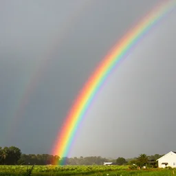 rainbow without the rain