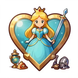 little princess  fantasy art heartstone Video game icon, 2d game art, official fanart, concept art ,    behance hd , concept art by Jesper Ejsing, by RHADS, Makoto Shinkai bastion magic potion forged armor sword helmet loot stuff