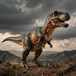 jeff goldblum as a dinosaur