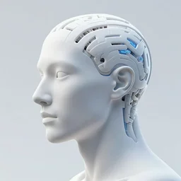 the most amazing dream you ever had about male head artificial intelligence singularity, moebius, hyper realistic, concept art, intricate, hyper detailed, smooth, jim lee, high contrast, neon, volumetric lighting, octane, raytrace