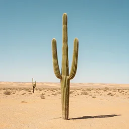 a cactus plant on a lonely dessert 1 2 3 4 5 6