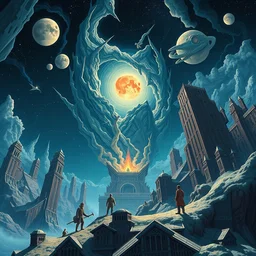 virtuoso talent by _ beeple, artgerm, _ aaron _ horkey _ amanda _ sage _ bauhaus _ anton _ pieck _ bernie _ wrightson _ barclay _ shaw _ frank _ stella _ anne _ stokes _ alena _ aenami _ angus _ mckie, alex grey, akira toriyama, arthur adams, hp lovecraft, andre masson. surreal, artstation, design 4 k, native, hd,