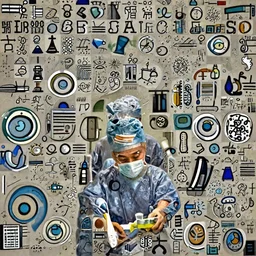 a surgeon in scrubs