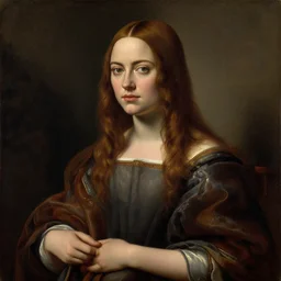 emma stone, oil painting, renascentist