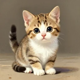 An adorable kitten, by Greg Hildebrandt