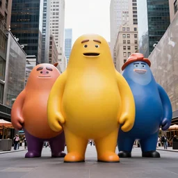 big chungus in the middle of new york