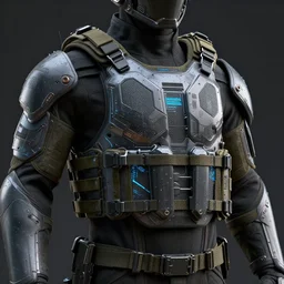 standard tactial soldier lightweight nano!! chest armor plating millitary!! modern!! futur!! e era variants digital painting trending on artstation render octane shading accurate 4 k hd 8 k highly detailed very sharp