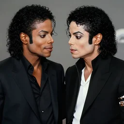 michael jackson meeting black michael jackson