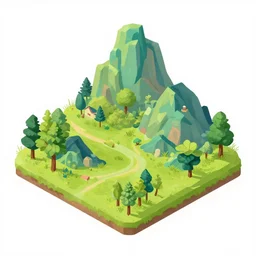 isometric landscape