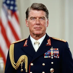 ronald reagan war hero