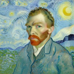 a portrait of an afrikaans oom by vincent van gogh