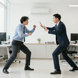 office managers fight against the greeks
