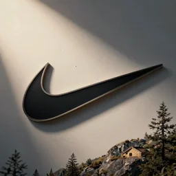 Nike logo by Noah Bradley