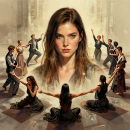 westworld, dance meditation, gemma chan girl portrait, made by stanley artgerm lau, wlop, rossdraws, james jean, andrei riabovitchev, marc simonetti, yoshitaka amano, beksinski artstation, cgsociety