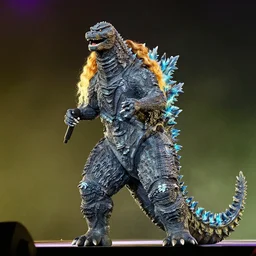 Godzilla as Beyoncé performing on stage at Coachella, photo