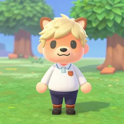 boris johnson as an animal crossing villager. animal crossing new horizons, octane render