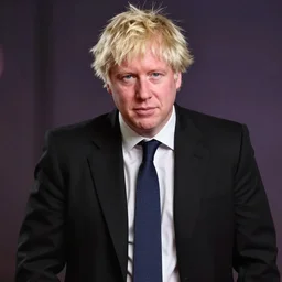 Boris Johnson as the Terminator in The Terminator (1984)