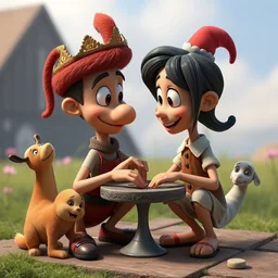 art by aardman studio