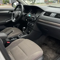 filthy car interior, gross