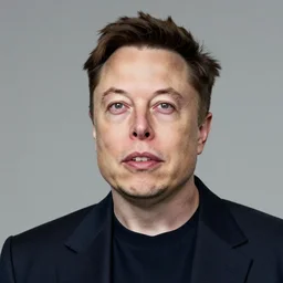 Photography of Bald Elon Musk
