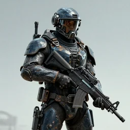 war soldier, high developed equipment, futuristic, vicious, ultra realistic, Artstation , 8K resolution, film grain,