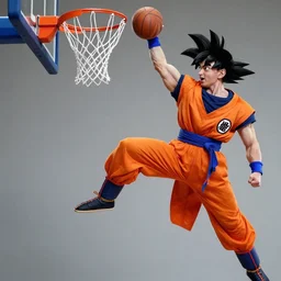 hillary clinton slam dunking on goku
