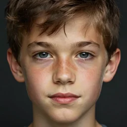 hyperrealistic close - up portrait of a boy by james jean, beksinski zdzisław, johanna martine