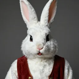 steve buscemi as the easter bunny, portrait, high quality, 8 k, soft lighting, realistic face, path traced, by frank frazetta, simon bisley, brom