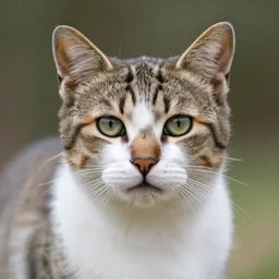a feline goat - cat - hybrid. animal photography,