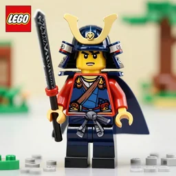 a lego of samurai kenshin jimura del anime samurai x