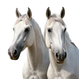 a horse with two heads