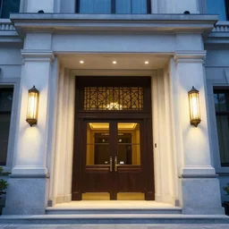 the grand entrance, art by kotaro chiba, volumetric lighting - n 9