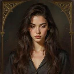 Aimee Garcia as Orihime Inoue, professional modeling, looking down on the camera, detailed, centered, digital painting, artstation, concept art, donato giancola, Joseph Christian Leyendecker, WLOP, Boris Vallejo, Breathtaking, 8k resolution, extremely detailed, beautiful, establishing shot, artistic, hyperrealistic, beautiful face, octane render, cinematic lighting, dramatic lighting, masterpiece