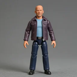bruce willis as an action figure.