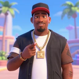 Rapper Chief Keef Seen I’m Pixar animated movie 4k quality super realistic