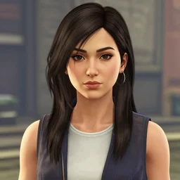 highly detailed portrait, anime girl, in gta v, stephen bliss, unreal engine, fantasy art by greg rutkowski, loish, rhads, ferdinand knab, makoto shinkai and lois van baarle, ilya kuvshinov, rossdraws, tom bagshaw, global illumination, radiant light, detailed and intricate environment