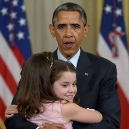 a shocking footage of barack obama as a girl, still from the breaking news, cnn