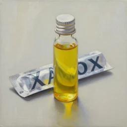 xanax oil painting