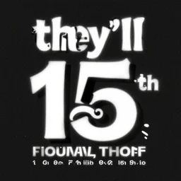 they'll be here on the 1 5 th