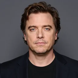 frontal portrait photo of jack black, age twenty five