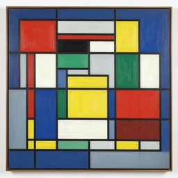 r 2 d 2 by mondrian, highyl detailed, 4 k